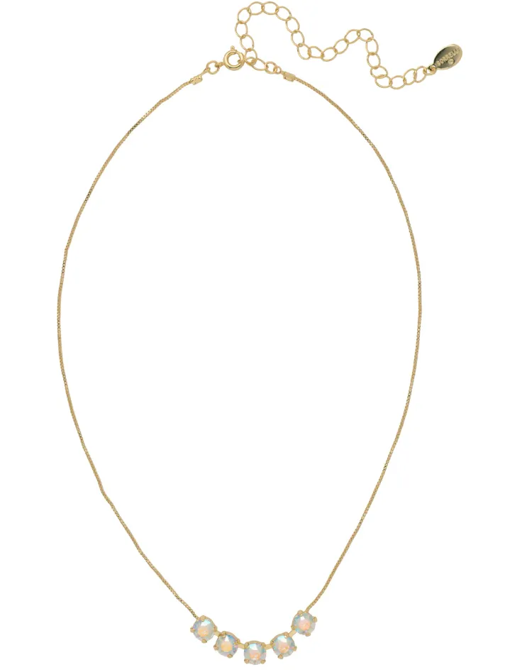 Sorrelli Shaughna Tennis Necklace - Crystal Aurora Borealis
