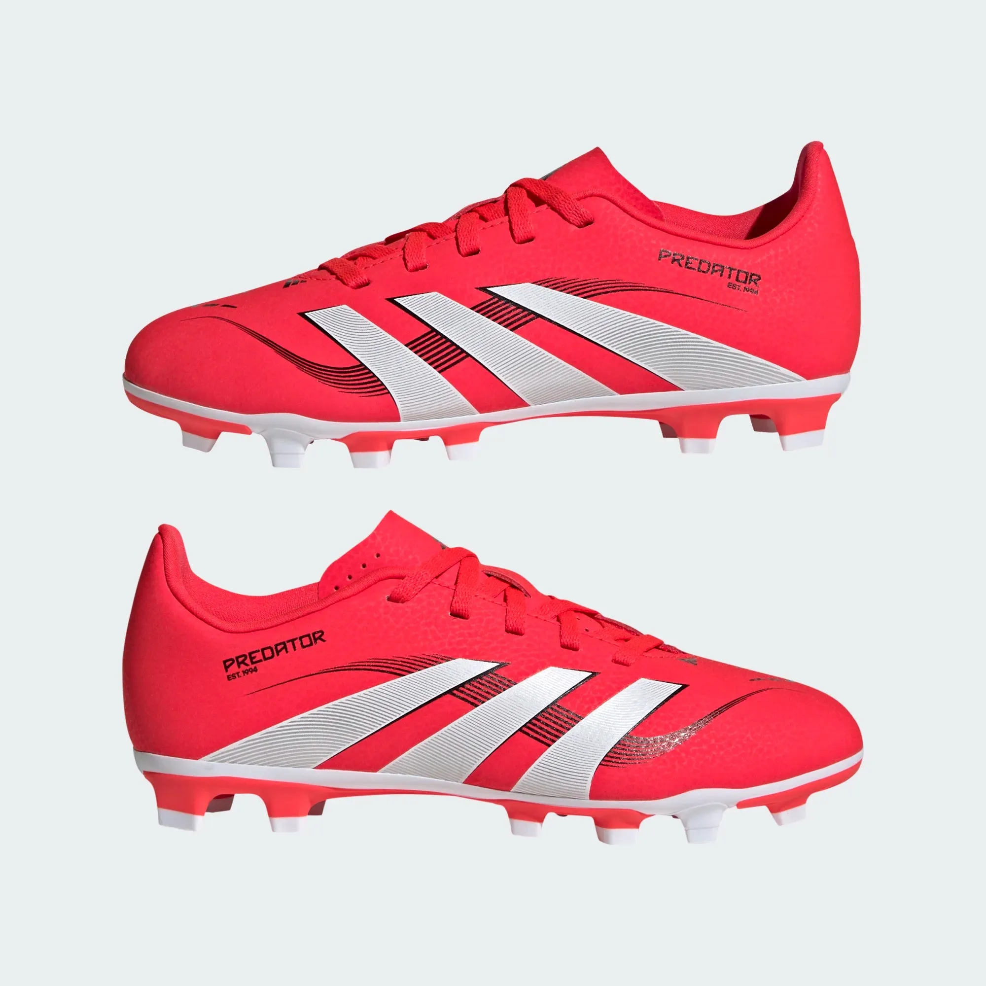 Souliers de soccer Adidas pour enfants (Junior) - PREDATOR CLUB FG/MG