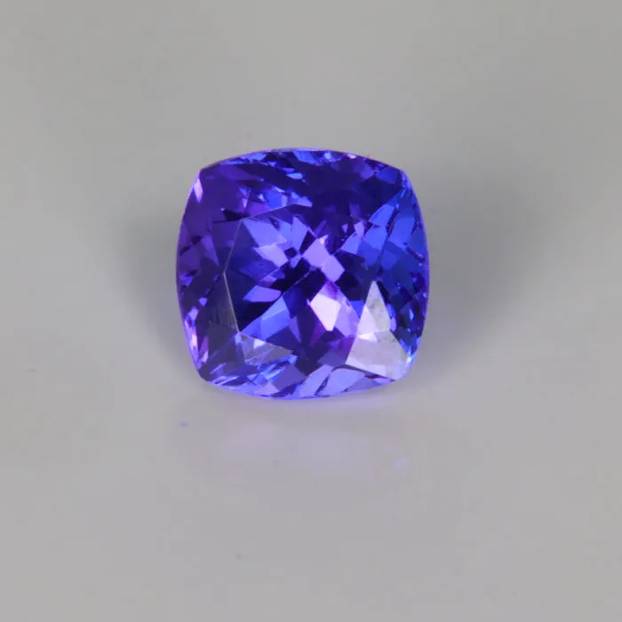 Square Cushion Tanzanite Gemstone 1.37cts