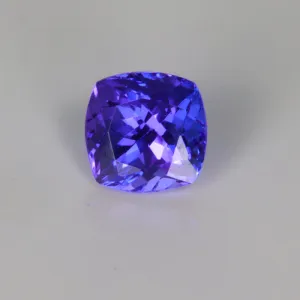 Square Cushion Tanzanite Gemstone 1.37cts
