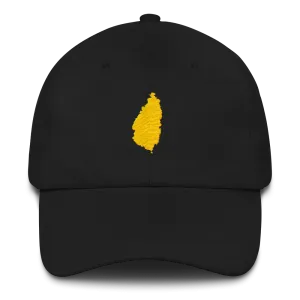 St. Lucia Gold Dad Hat