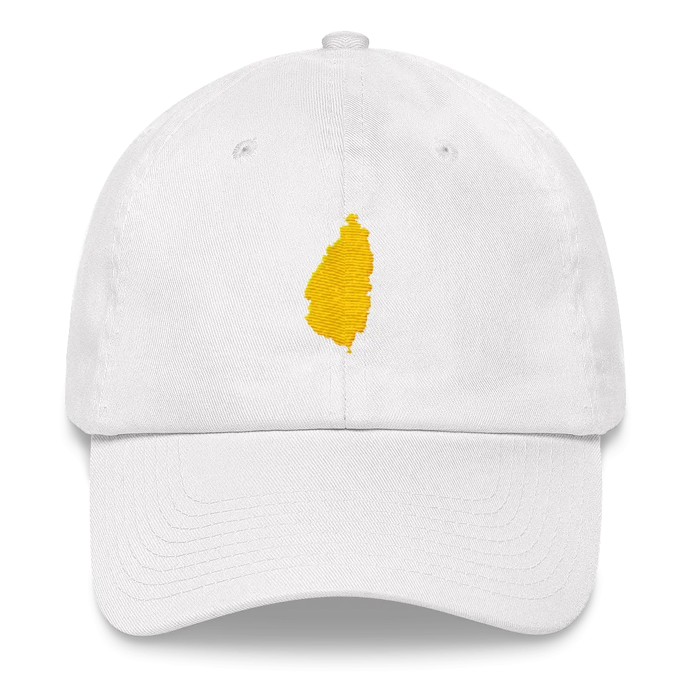St. Lucia Gold Dad Hat