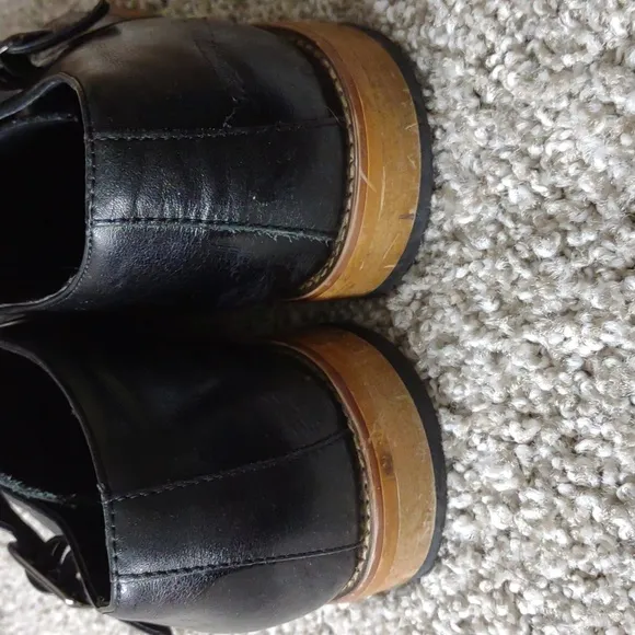 Stacy Adams Desmond Monk Strap Buckle Men's Black Leather 25162-001 Shoes 10M