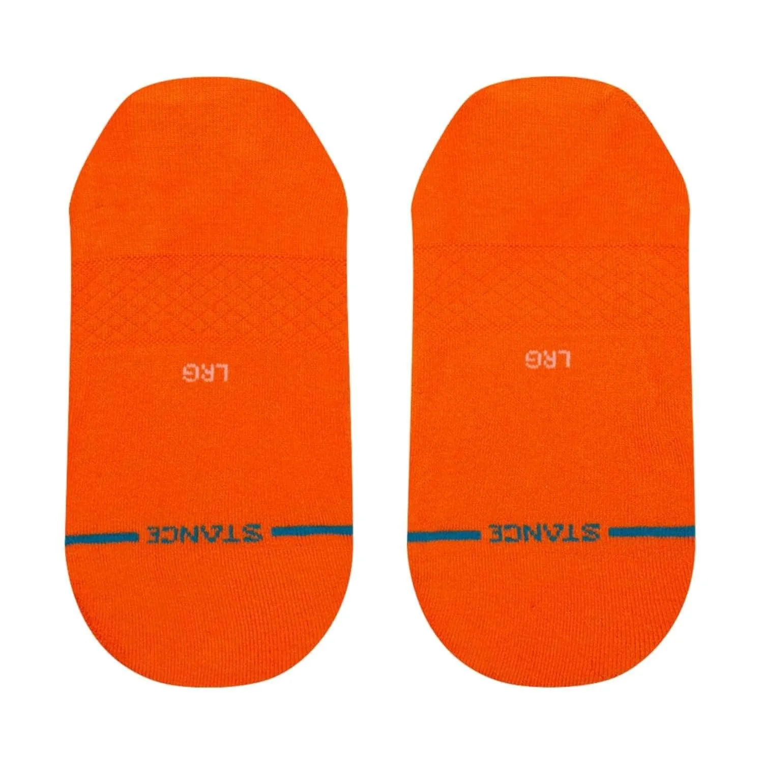 Stance Icon Super Invisible/No Show Ankle Socks - Orange