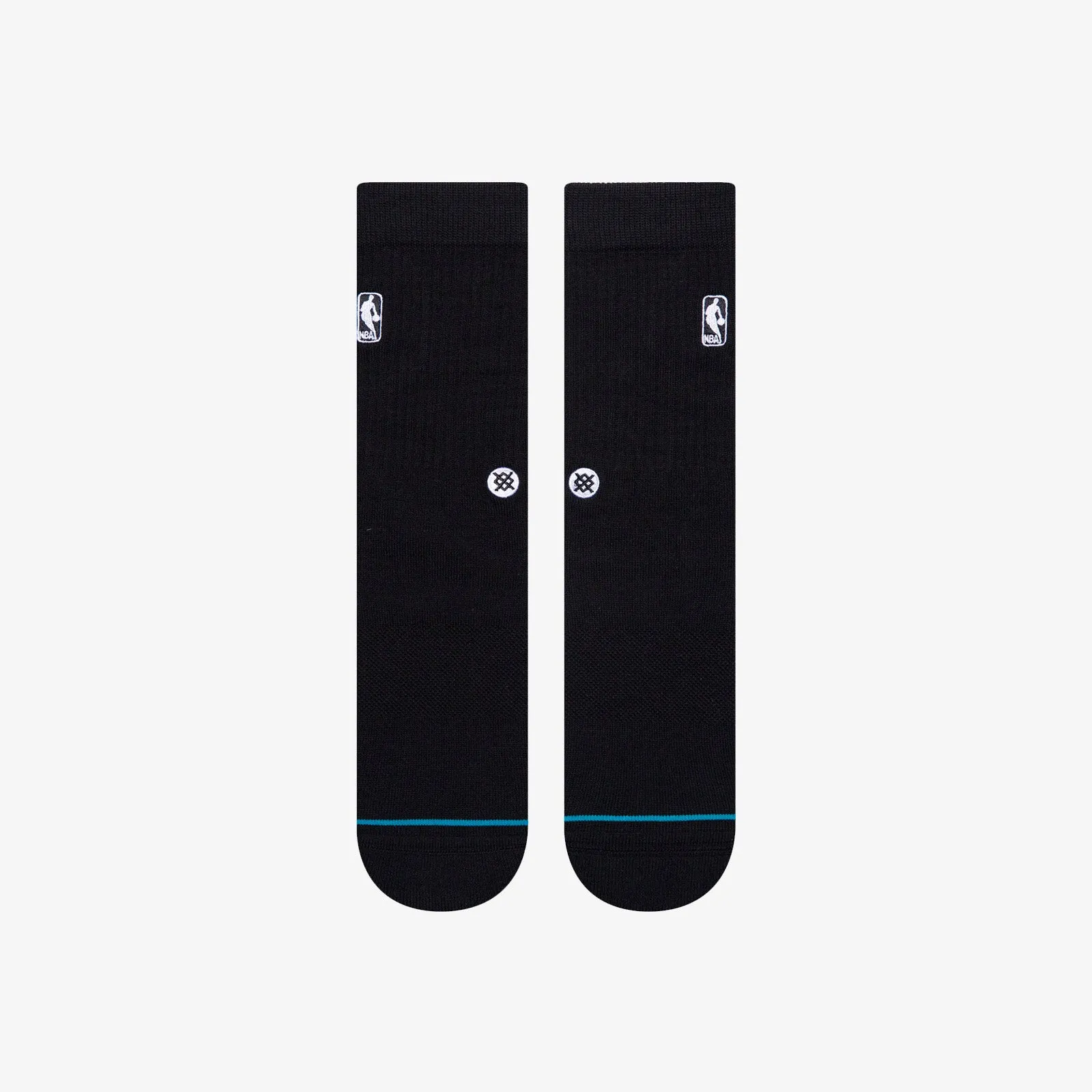 Stance NBA Logoman Crew Socks - Black