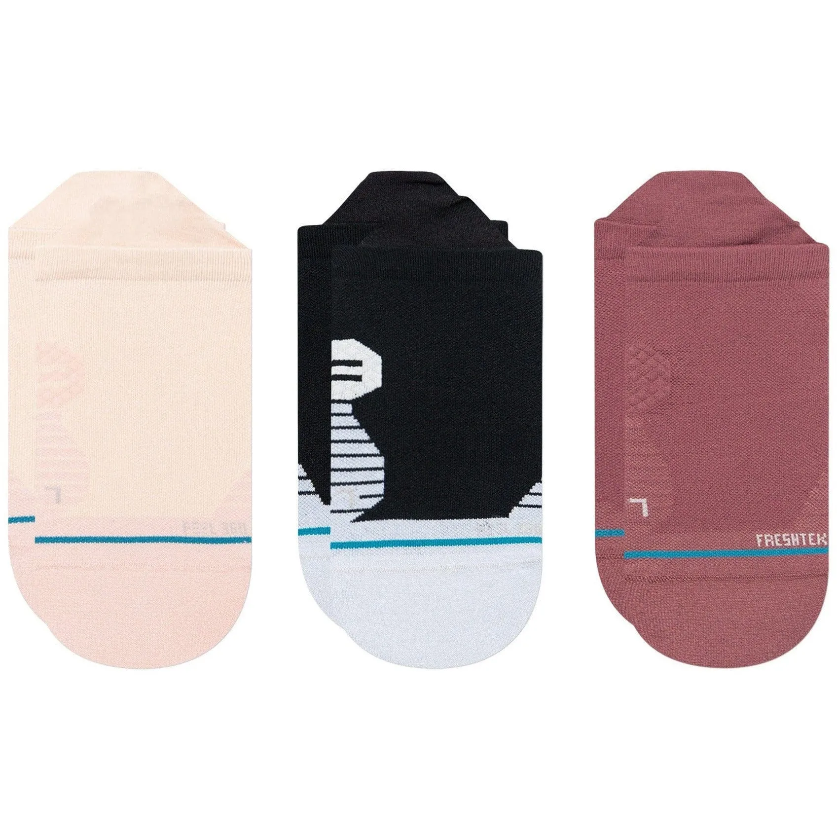 Stance Womens Circuit Invisible 3-Pack Socks