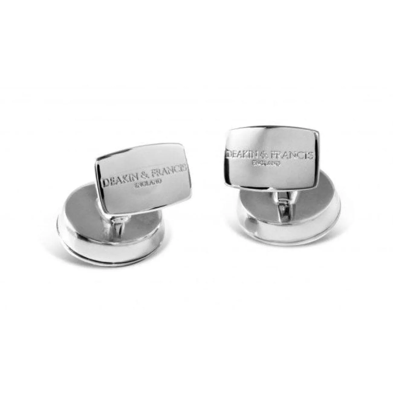 STERLING SILVER TENNIS RACQUET CUFFLINKS