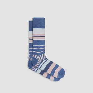 Striped Mid-Calf Socks