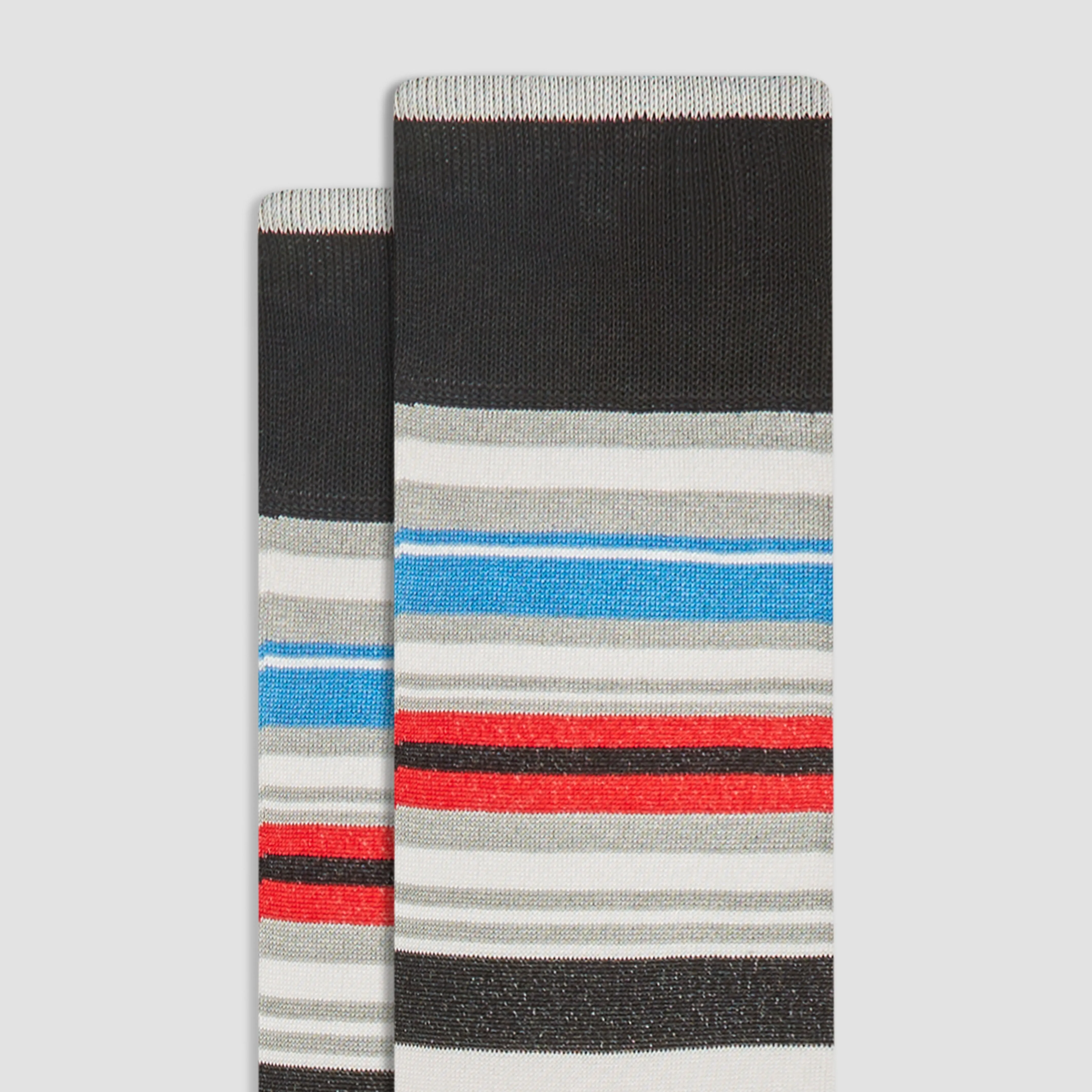 Striped Mid-Calf Socks