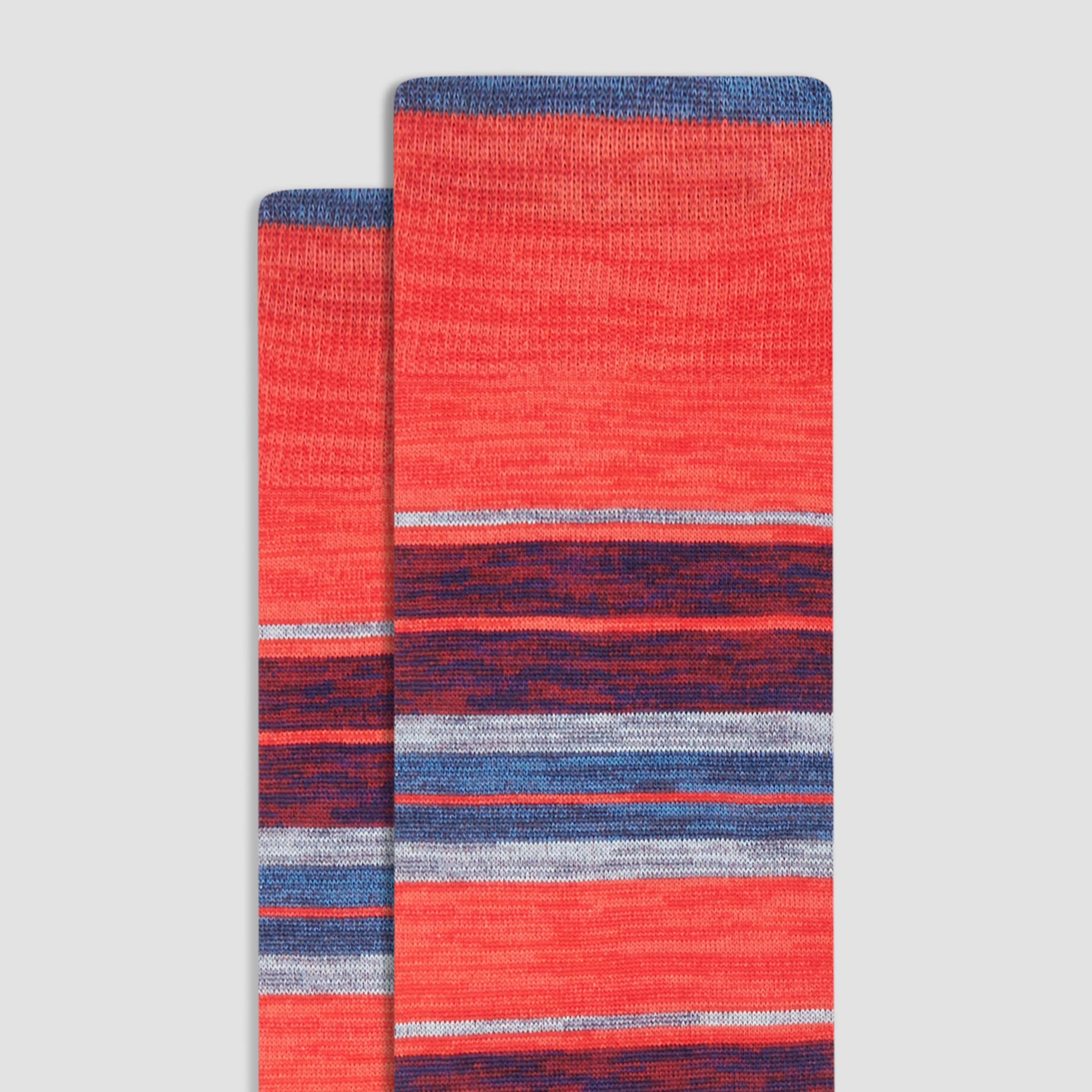 Striped Mid-Calf Socks