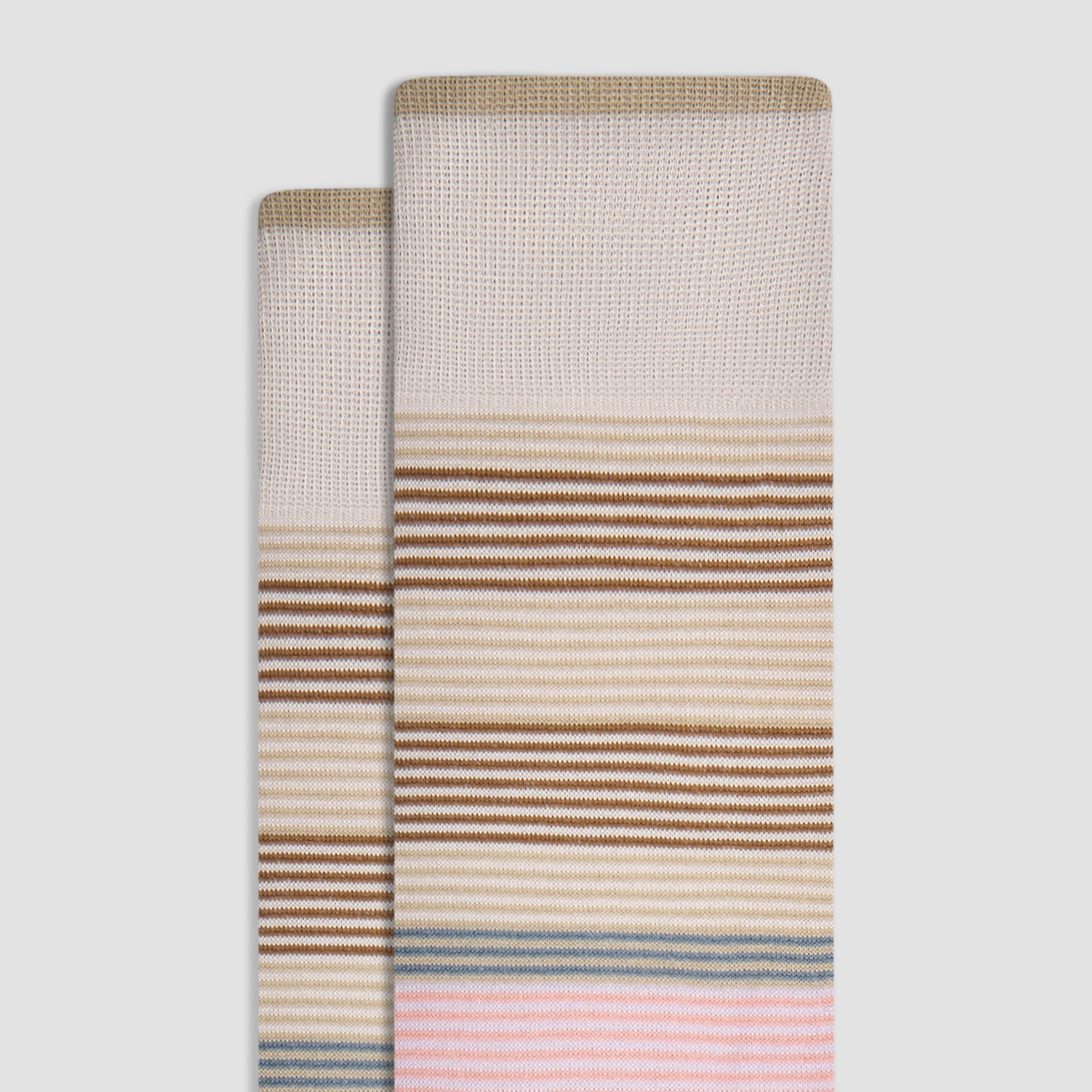 Striped Mid-Calf Socks