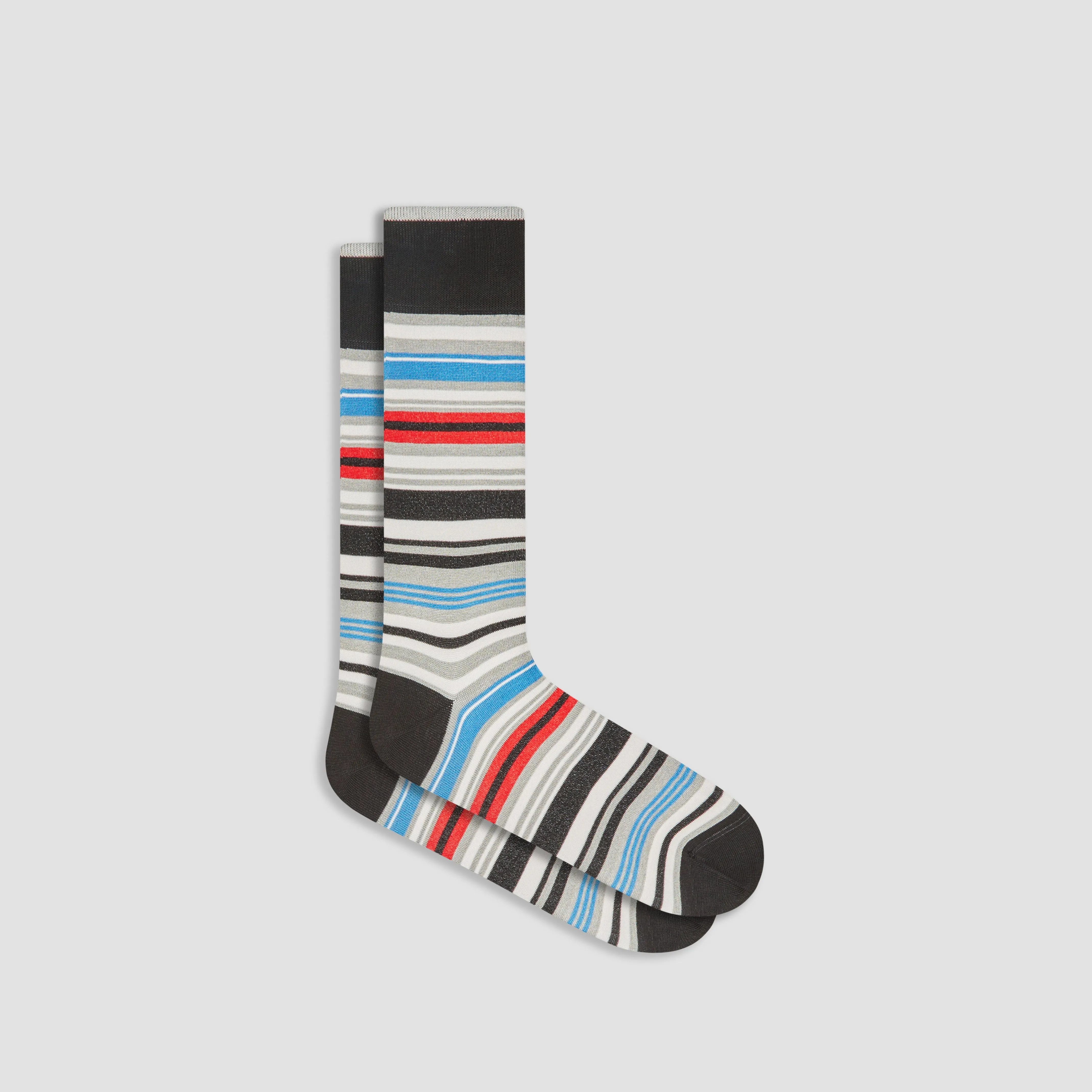 Striped Mid-Calf Socks