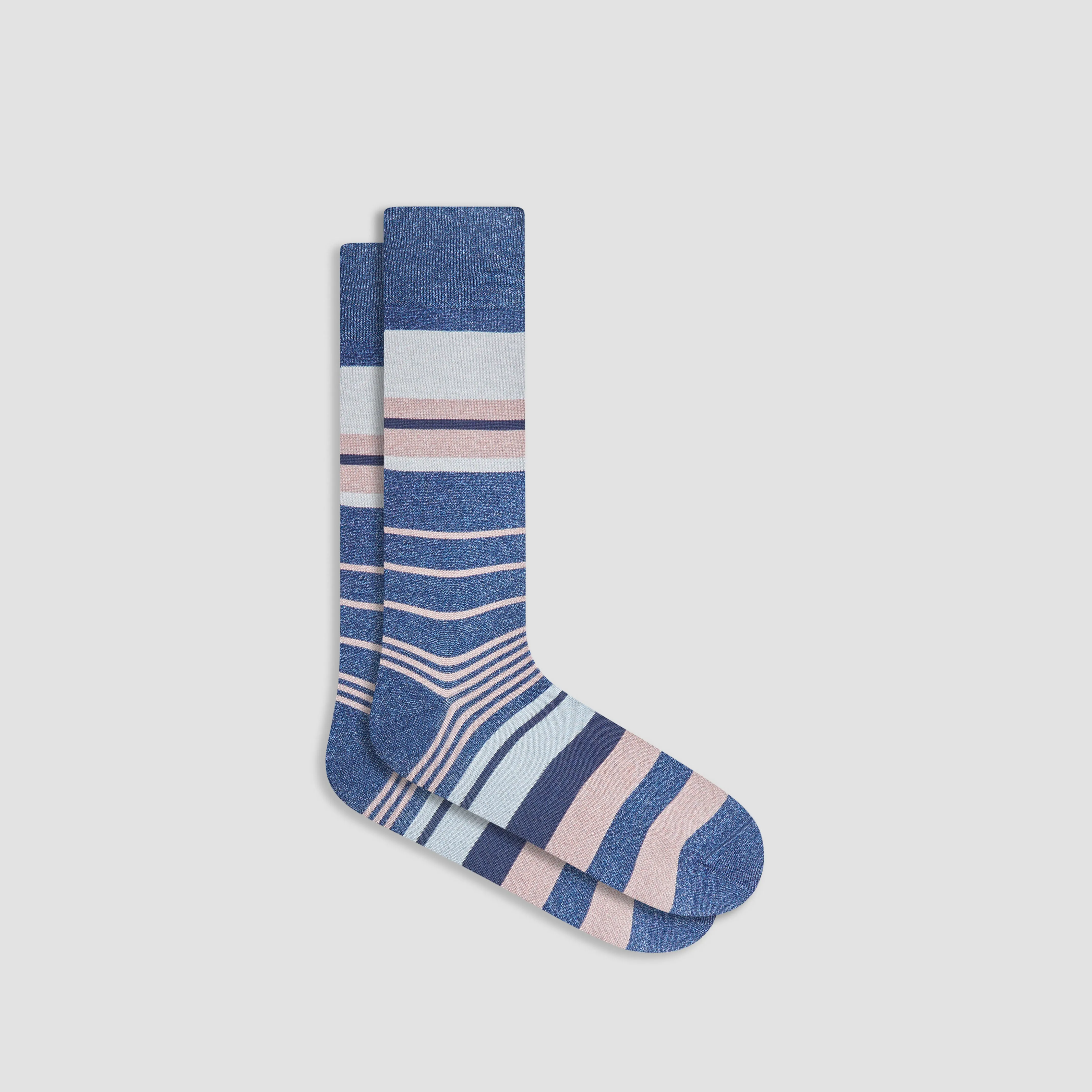 Striped Mid-Calf Socks