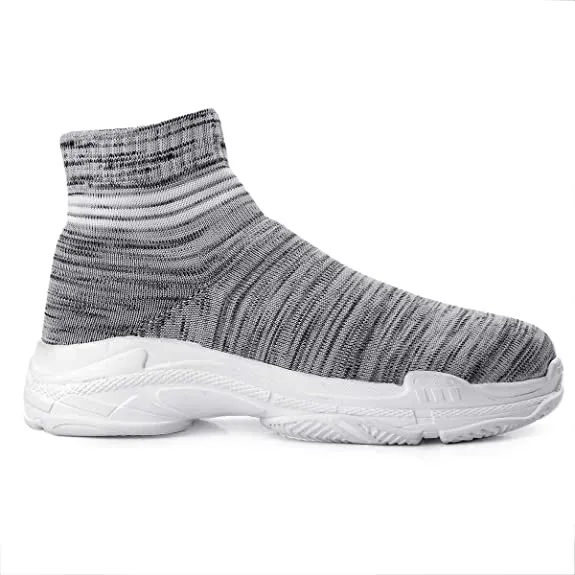 Stylish Casual Long Sock Shoes For Men's-JonasParamount