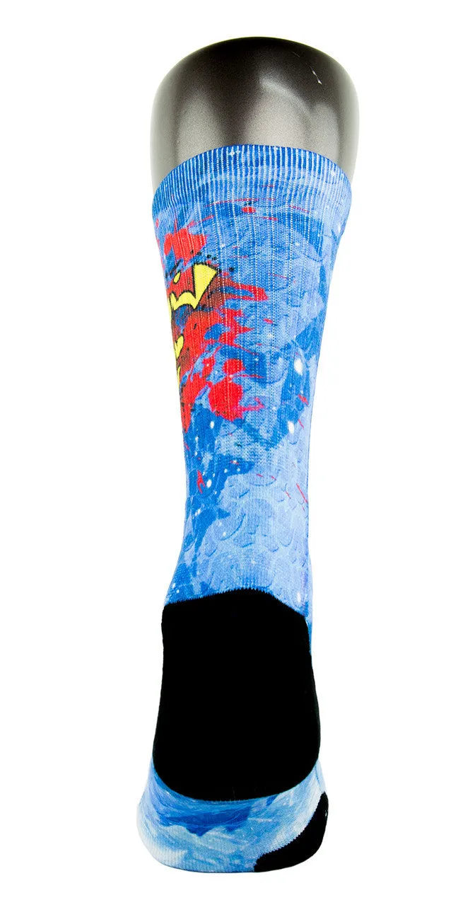 Superman CES Custom Socks