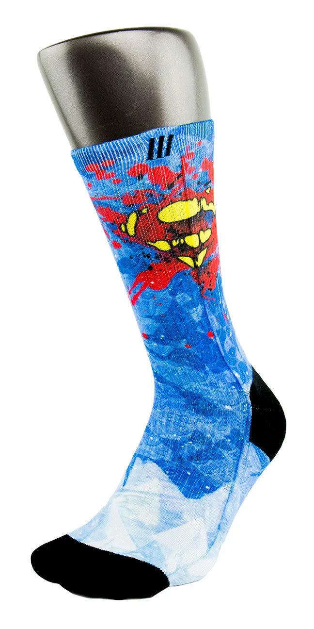 Superman CES Custom Socks