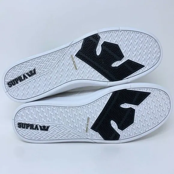 Supra Mens Ineto Skate Shoes White 08054-101 New