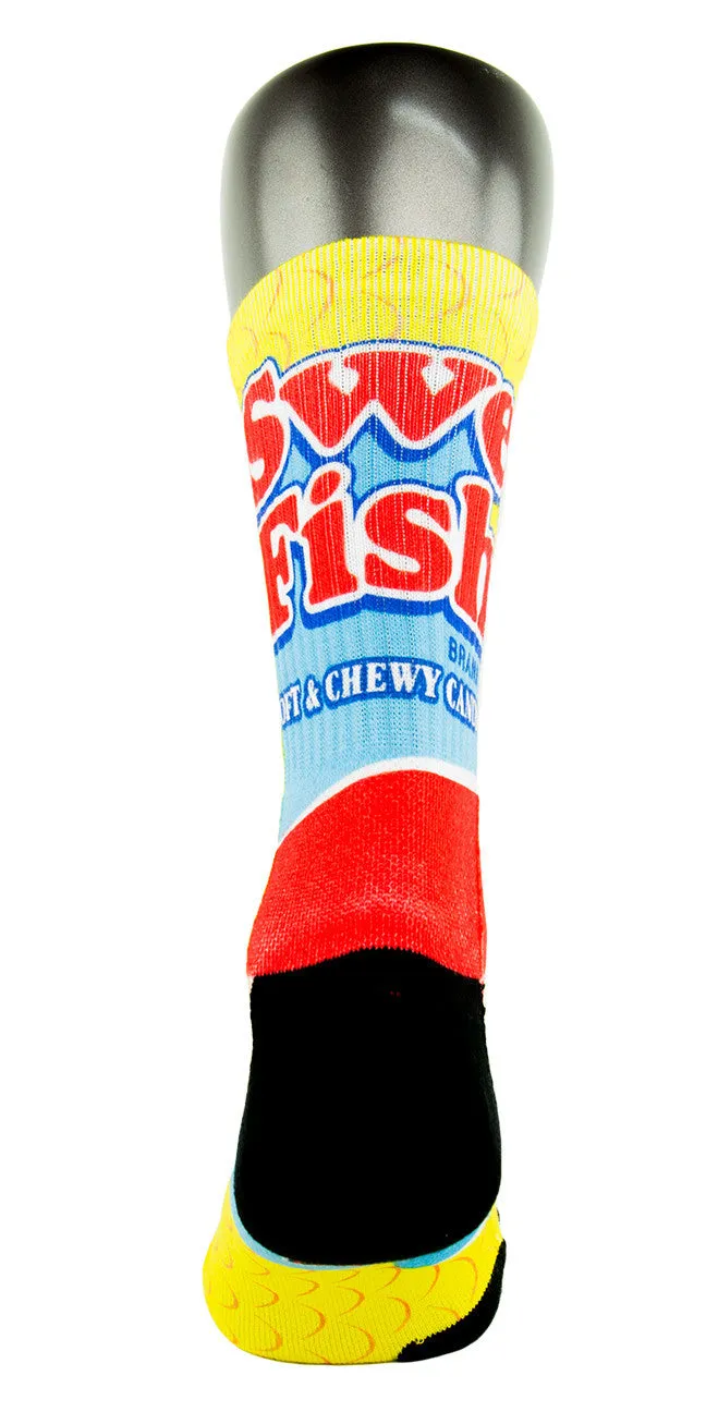 Swedish Fish CES Custom Socks
