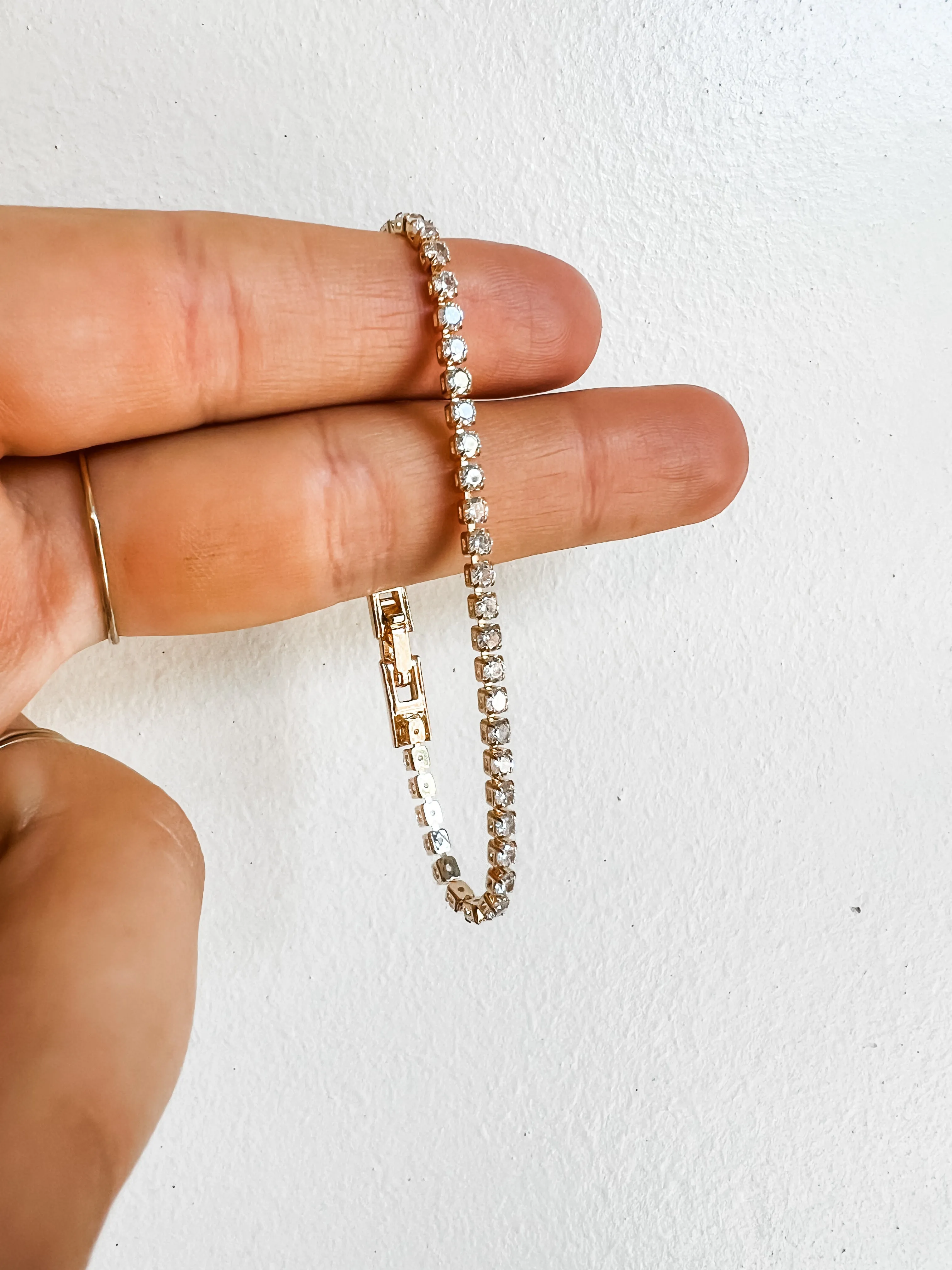 TENNIS BRACELET GOLD