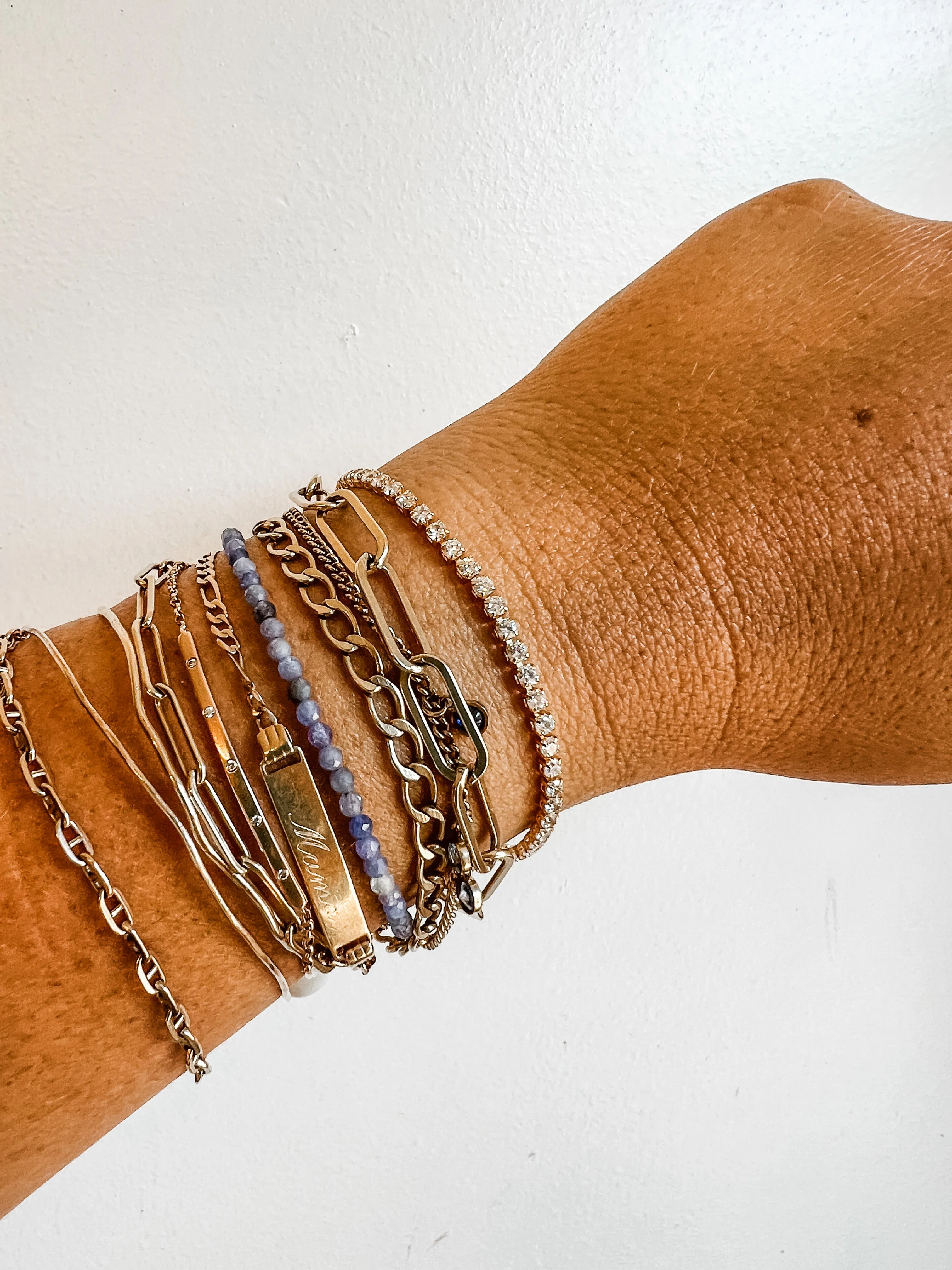 TENNIS BRACELET GOLD