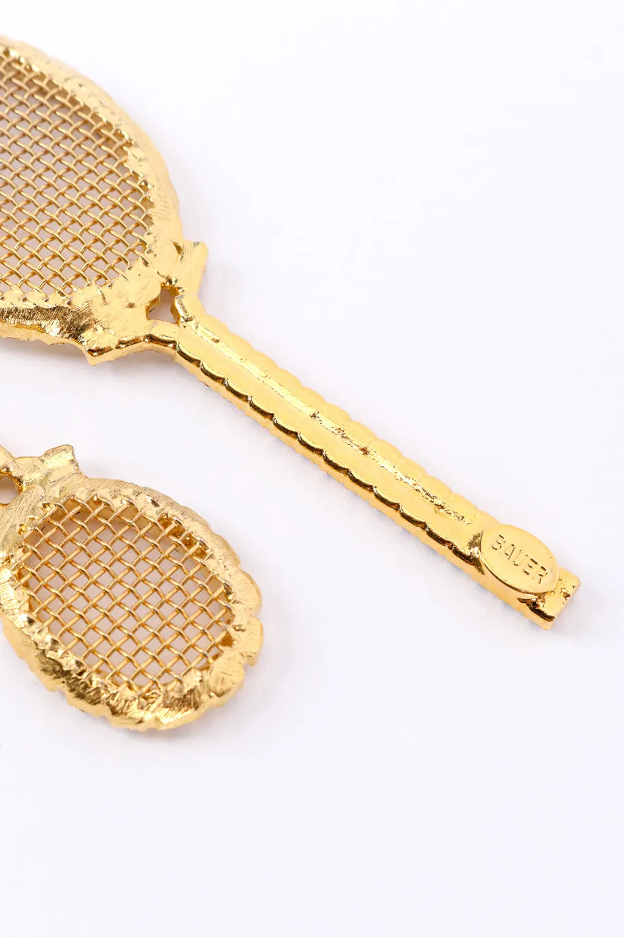 Tennis Racket Charm Necklace