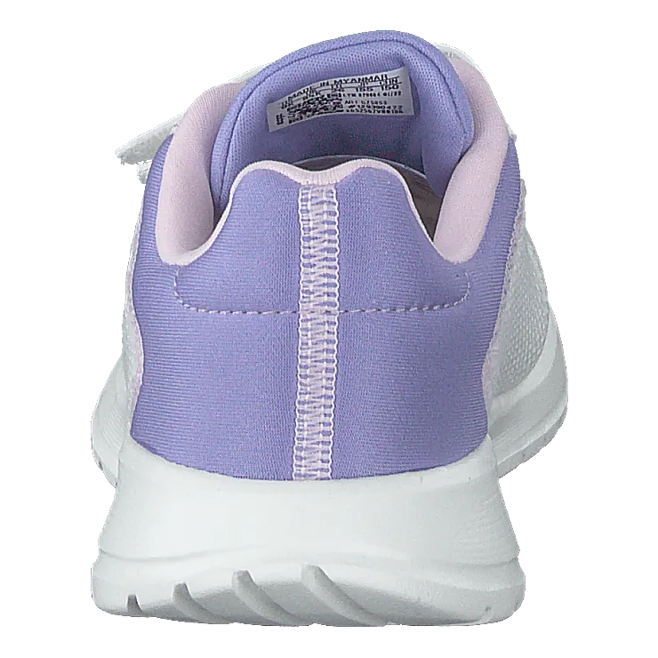 Tensaur Run Shoes Core White / Light Purple / Clear Pink