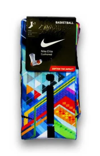 The Blue Grid Custom Elite Socks