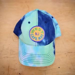 Tie-dyed West Cape May Patch Hat