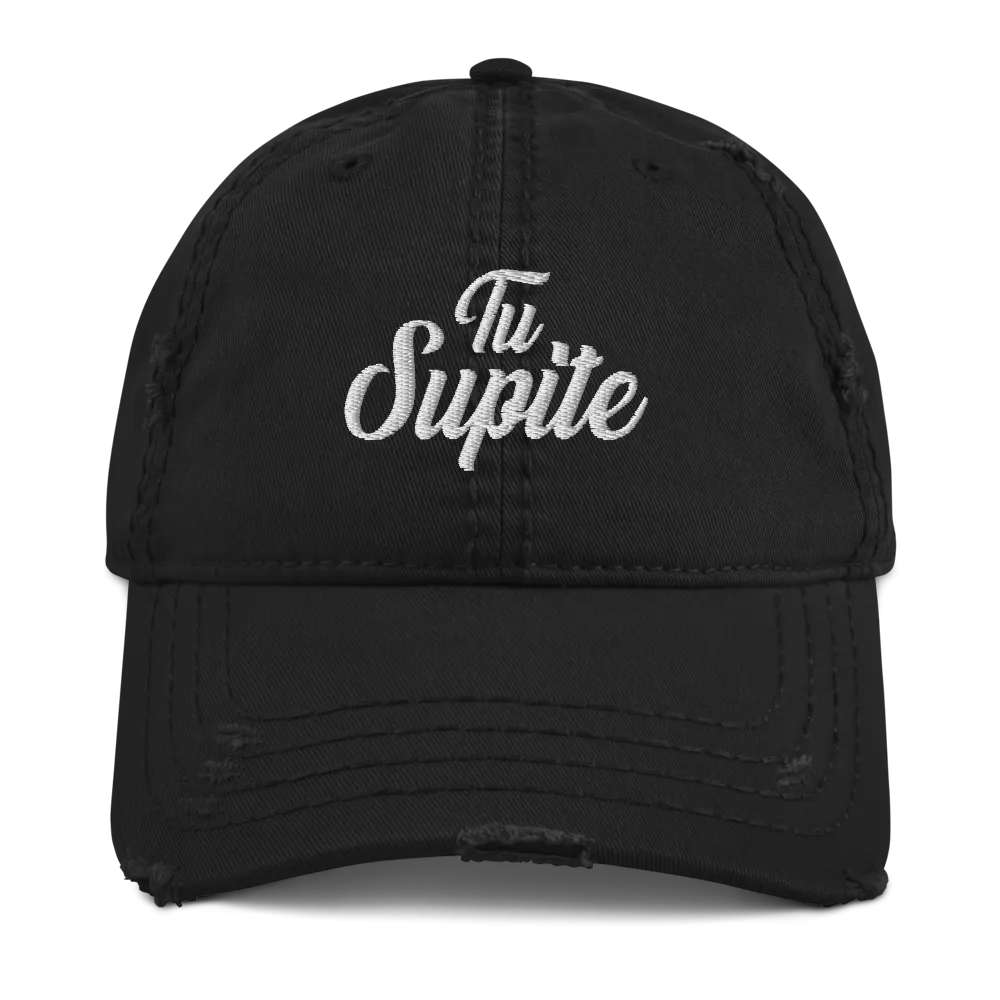 Tu Supite Dominican Distressed Dad Hat