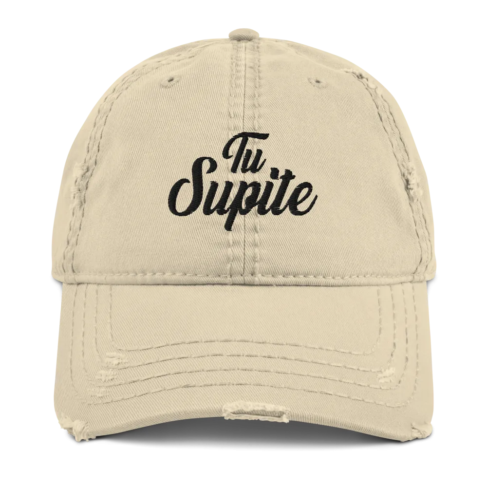 Tu Supite Dominican Distressed Dad Hat