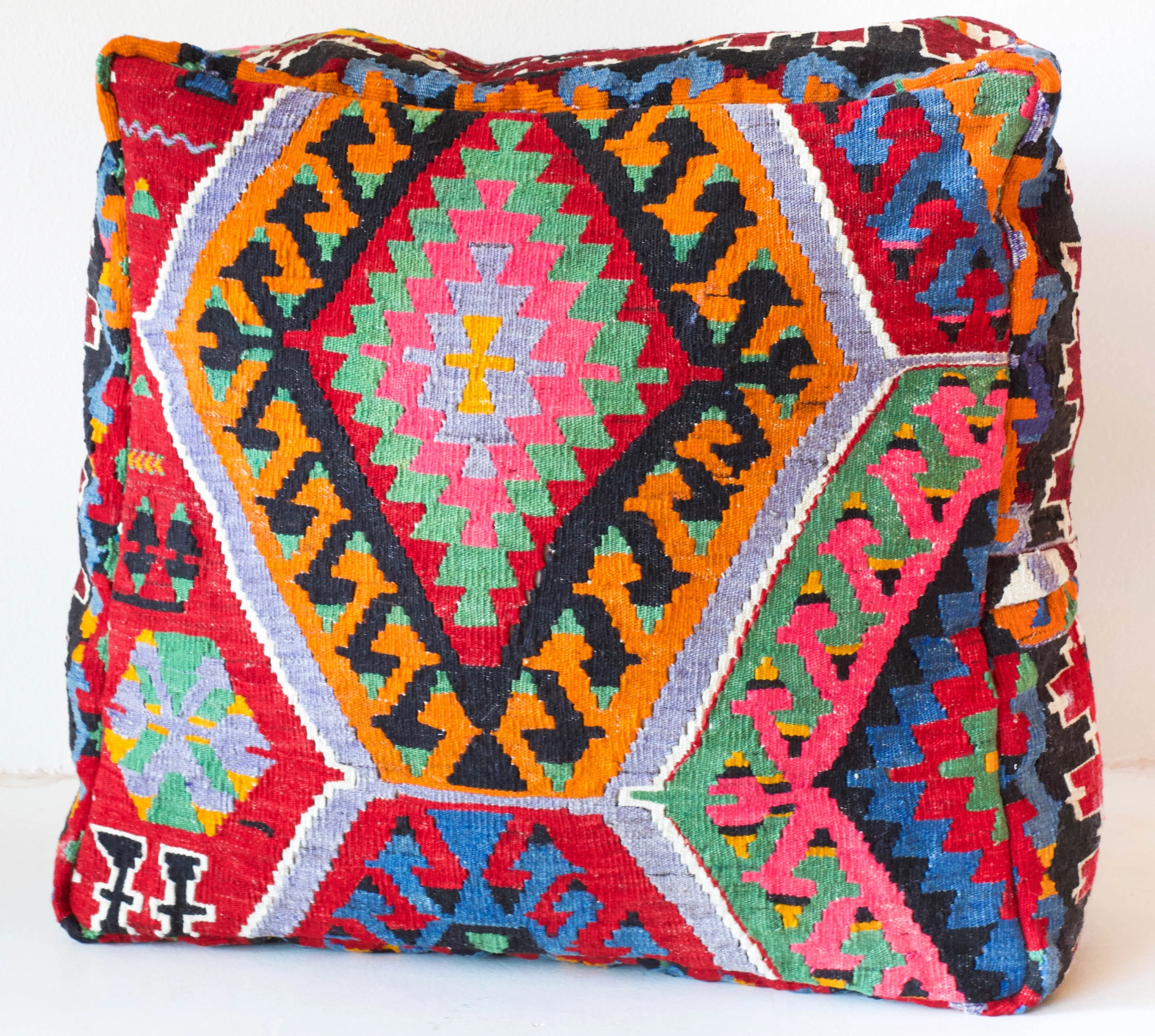 Turkish Kilim Floor Cushion