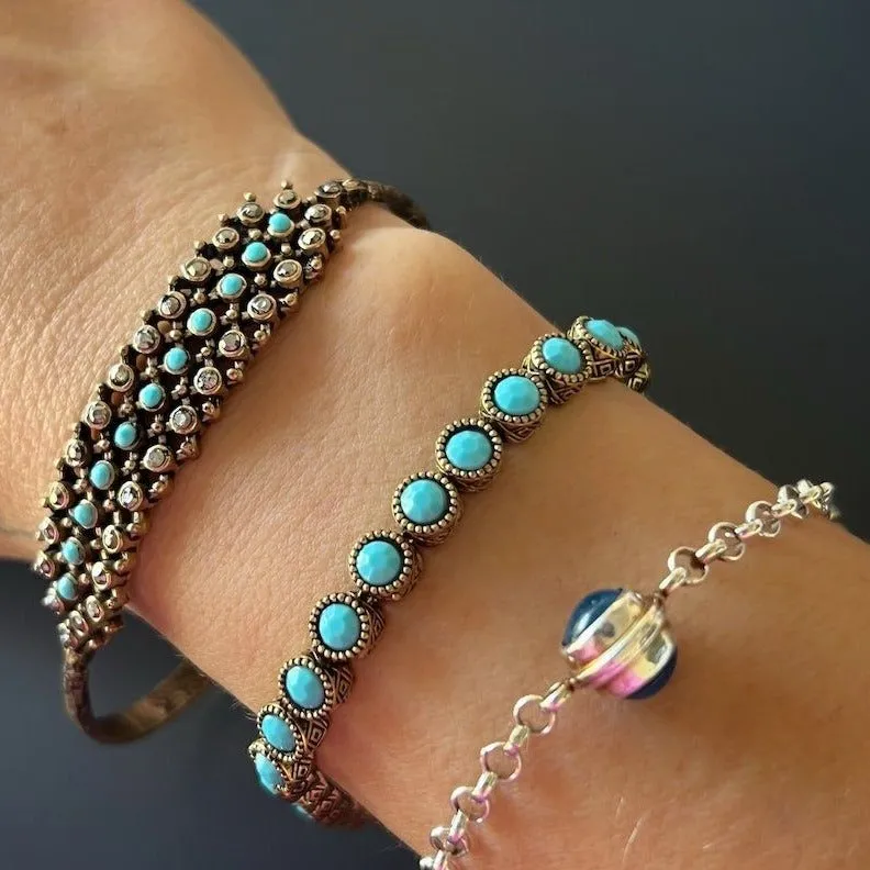 Turquoise Tennis Bracelet