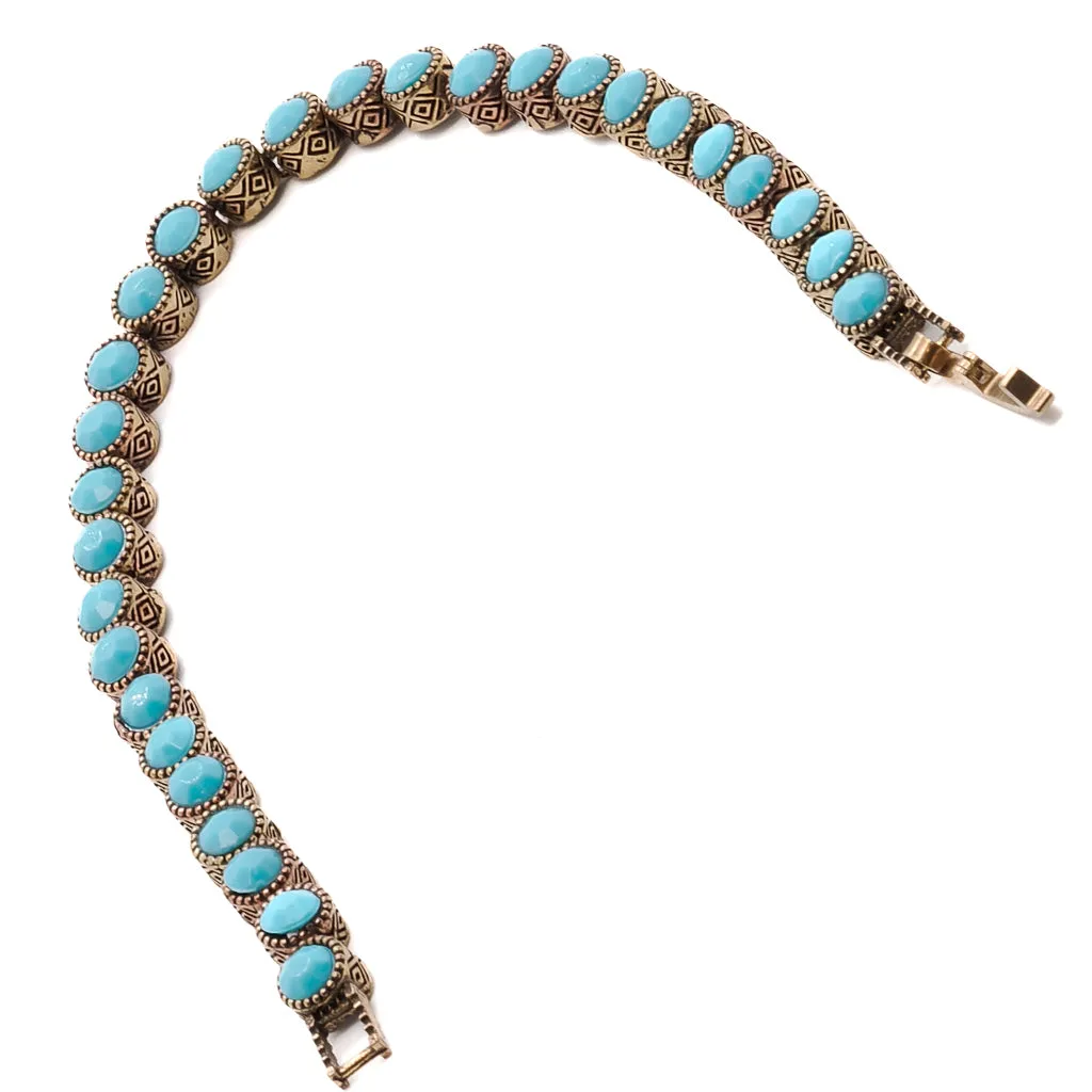 Turquoise Tennis Bracelet