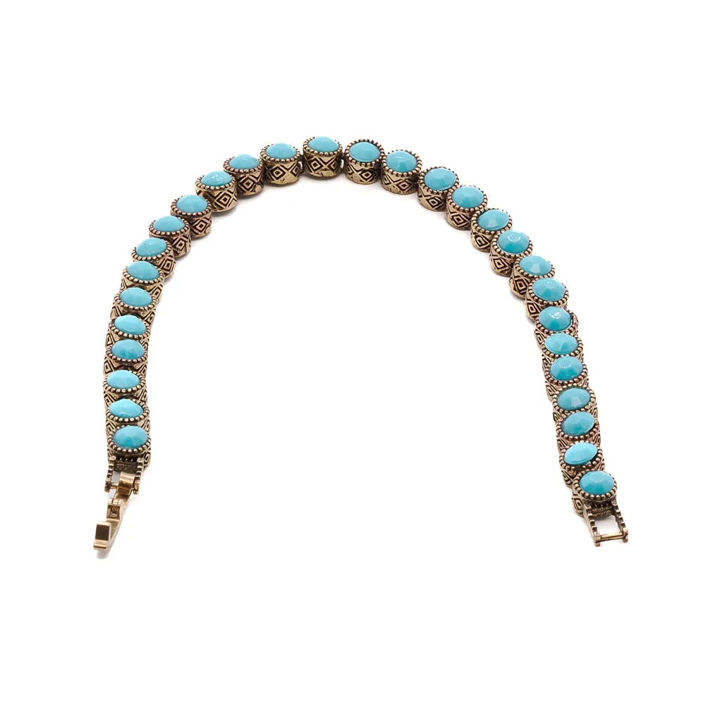 Turquoise Tennis Bracelet