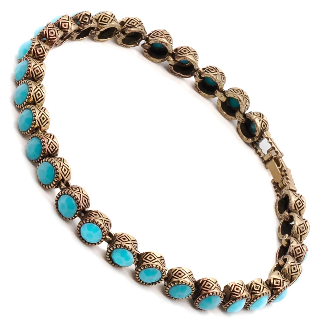 Turquoise Tennis Bracelet