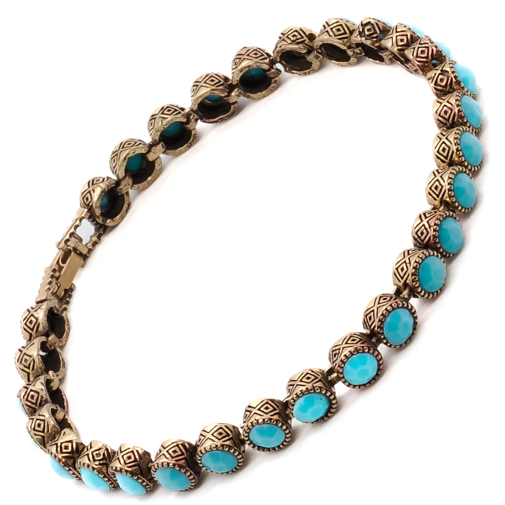 Turquoise Tennis Bracelet