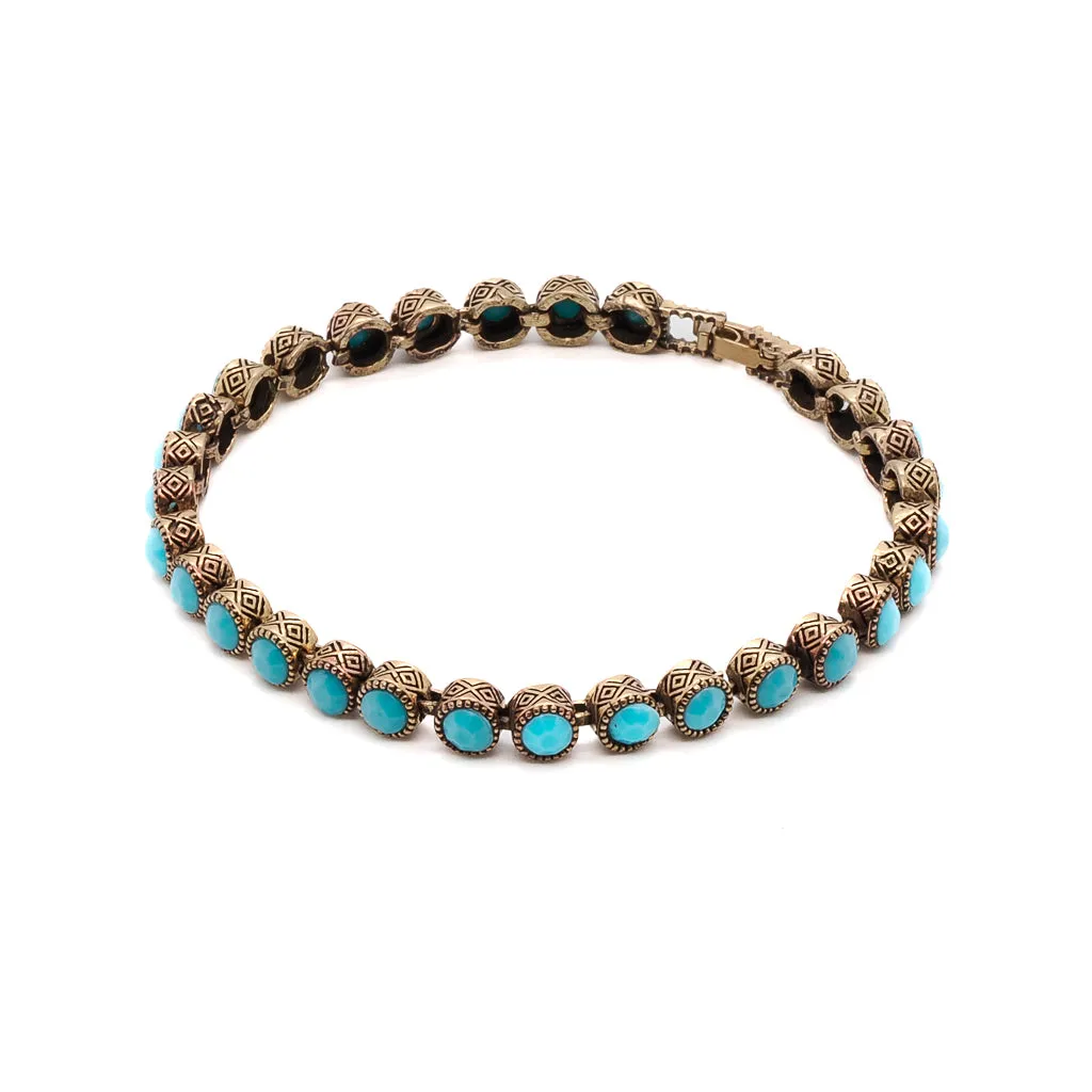Turquoise Tennis Bracelet