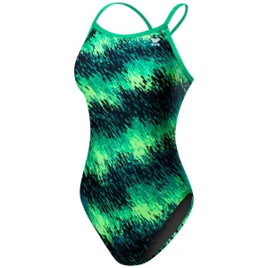 TYR Women's Perseus Diamondfit Swimsuit: Green