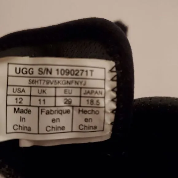 Ugg Seaway Chukka Lace Up Shoe Size 12 Girls