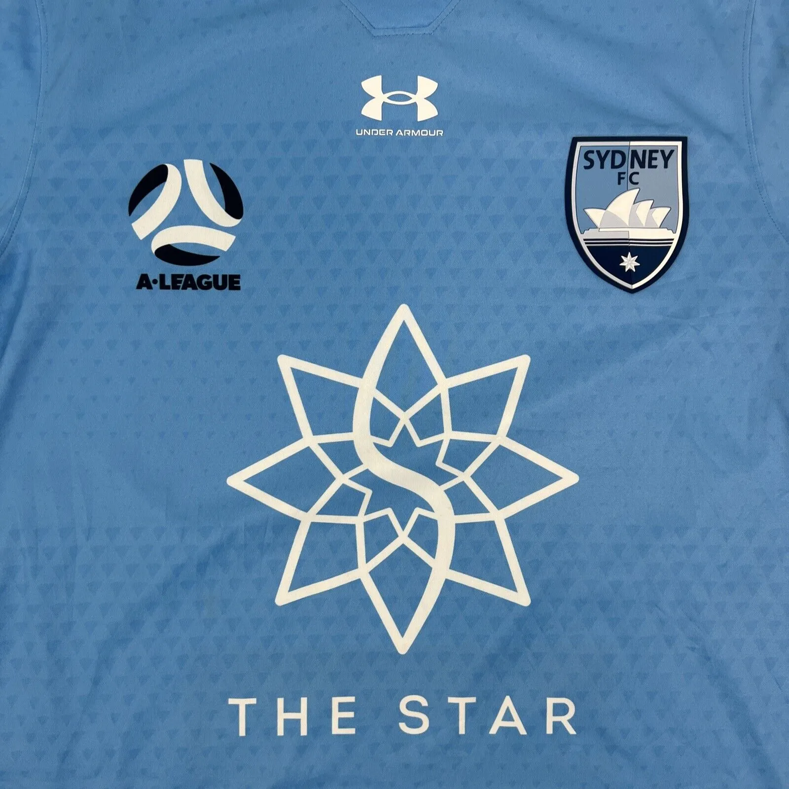 Under Armour Mens Sydney F.C A-League Football Jersey Soccer Jersey Size Medium