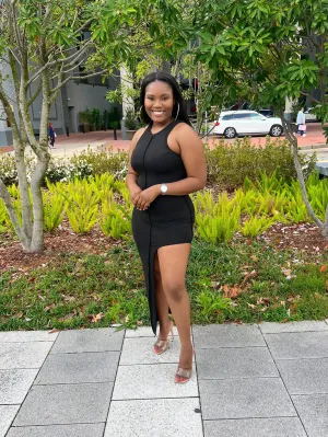 UNPREDICTABLE MAXI DRESS
