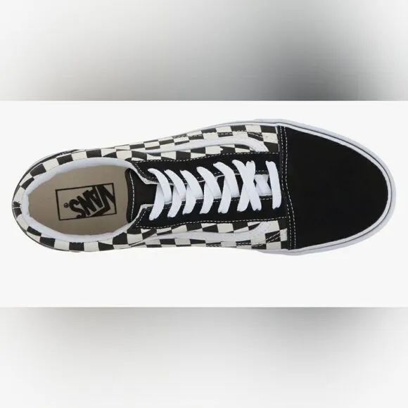 Vans Old Skool Primary Checker, Mens sz 10, BLK/WHT. NWT.