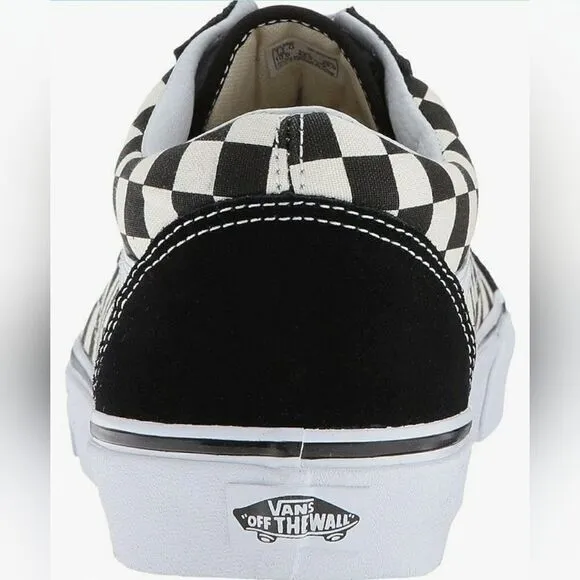 Vans Old Skool Primary Checker, Mens sz 10, BLK/WHT. NWT.