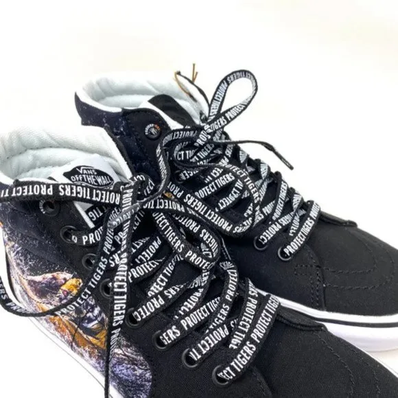 VANS SK8-HI Discovery Comfycush Shoes Womens Black Skate Canvas Size VN0A3WMB9EF