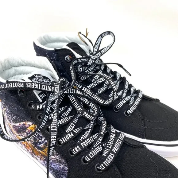 VANS SK8-HI Discovery Comfycush Shoes Womens Black Skate Canvas Size VN0A3WMB9EF