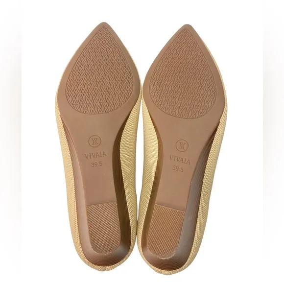 VIVAIA Aria Wedge 2.0 Women's Pointed Toe Wedge Pumps Shoes Size 39.5 (Us 8.5)
