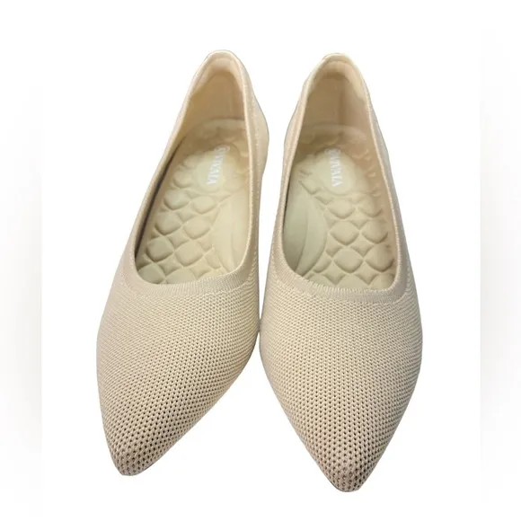 VIVAIA Aria Wedge 2.0 Women's Pointed Toe Wedge Pumps Shoes Size 39.5 (Us 8.5)