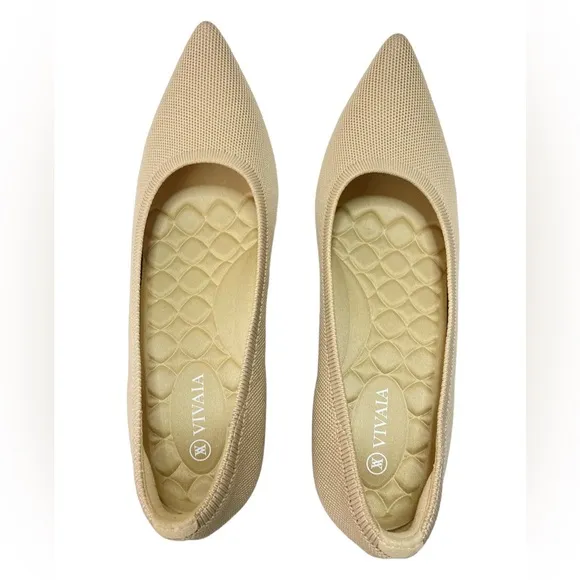 VIVAIA Aria Wedge 2.0 Women's Pointed Toe Wedge Pumps Shoes Size 39.5 (Us 8.5)