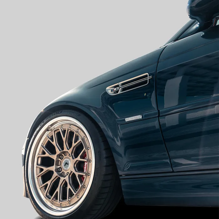 Vorsteiner E46 M3 V20 Limited Edition Side Grille Set - Nickel Plated