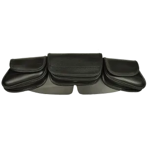 VS186B Vance Leather Low Profile Windshield Bag